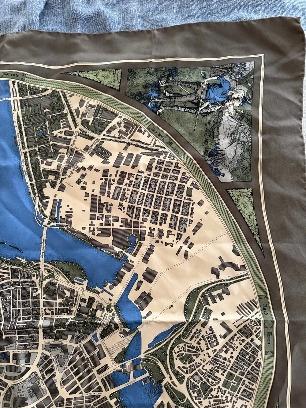 Civitas silk scarf